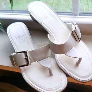 NWOT Talbots🤍white sandals